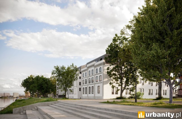 Kamienna Grobla w Gdańsku, wiz. materiały dewelopera