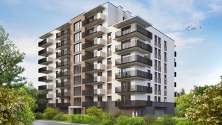 Projekt osiedla Mój Przewóz w Krakowie, wiz. materiały dewelopera