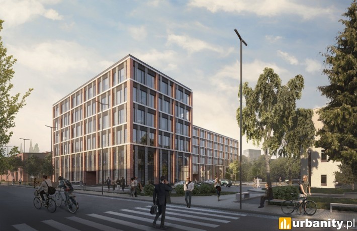 Biurowiec Nowa Strzegomska we Wrocławiu - wizualizacja