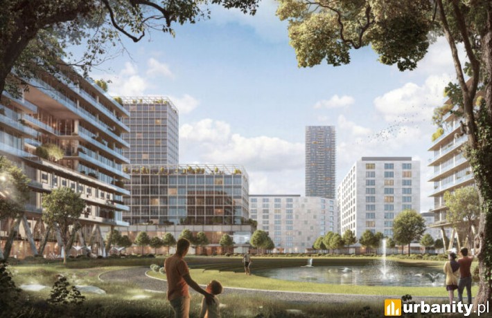 Koncepcja nowej dzielnicy w Krakowie, Fot. Wydział Planowania Przestrzennego