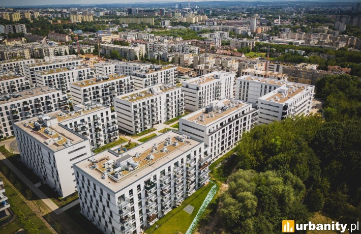 Gotowe ogromne osiedle na północy Krakowa. W 23 budynkach powstało prawie 1300 mieszkań