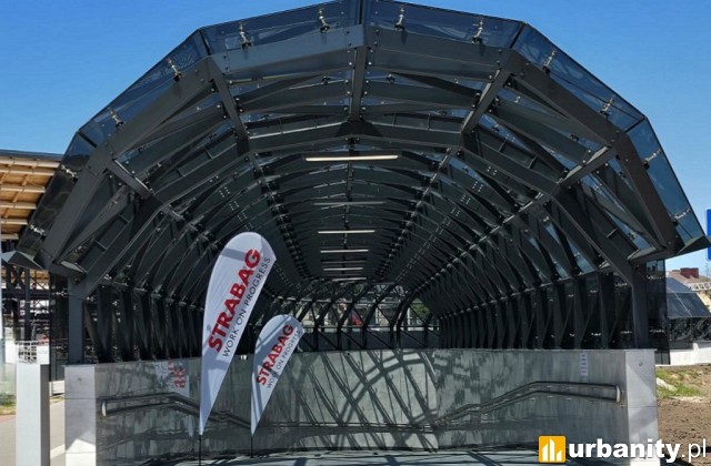 Gotowe podziemne przejście pieszo-rowerowe w Białymstoku, fot. Strabag
