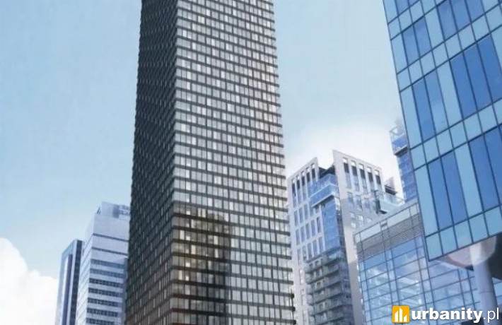 Skyreach w Warszawie, wizualizacja, wiz. materiały inwestora