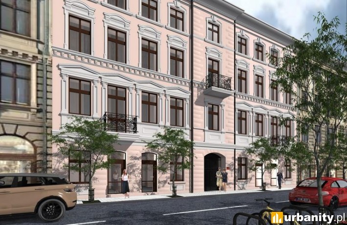 Wschodnia 35 w Łodzi - wizualizacja