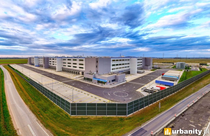 Gigantyczne centrum Amazon na Dolnym Śląsku, fot. Kajima  Poland