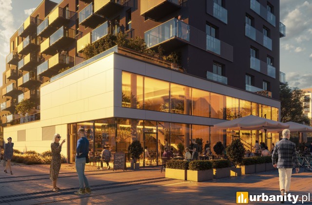 Apartamenty Kierbedzia 4 w Warszawie, wizualizacja, wiz. materiały dewelopera