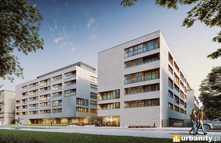 Apartamenty Niemcewicza 19 w Warszawie - wizualizacja