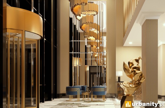 Art Deco Grzybowska, projekt inwestycji, wiz. materiały dewelopera