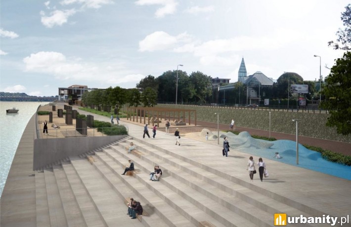 Projekt przebudowy bulwarów wiślanych