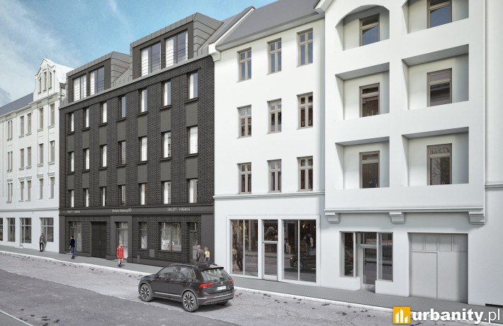 Projekt przebudowy i nadbudowy kamienicy przy Batorego