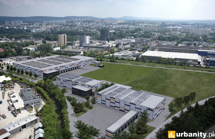 Wizualizacja parku logistycznego Kielce Centrum, fot. midoripro