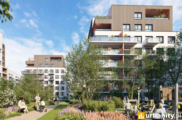 Koncepcja inwestycji Okopowa 58-72 na warszawskiej Woli, wiz. materiały inwestora