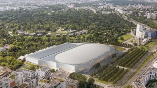 Ośrodek Stegny - zwycięski projekt, wiz. P2PA i Metropolis