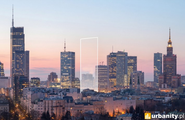 Tak Roma Tower zmieni panoramę Warszawy, fot. materiały prasowe