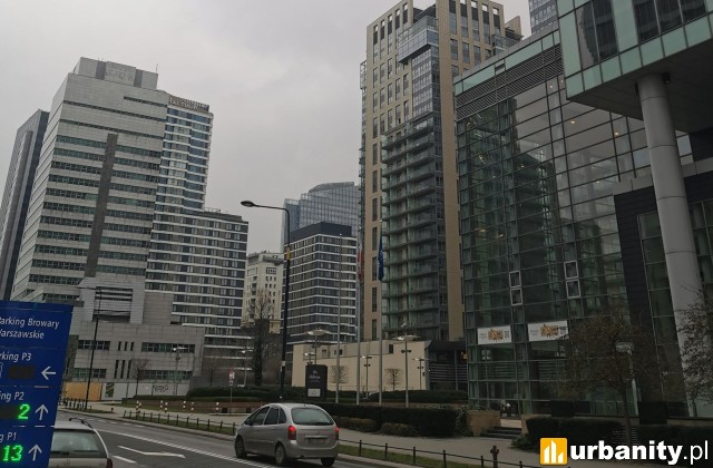 Działka, na której powstanie wieżowiec Skyreach, fot. Piotr L.