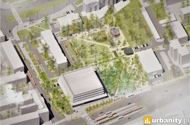 Wolska i Młynarska z nową infrastrukturą, wiz. ZDM Warszawa Zarząd Zieleni