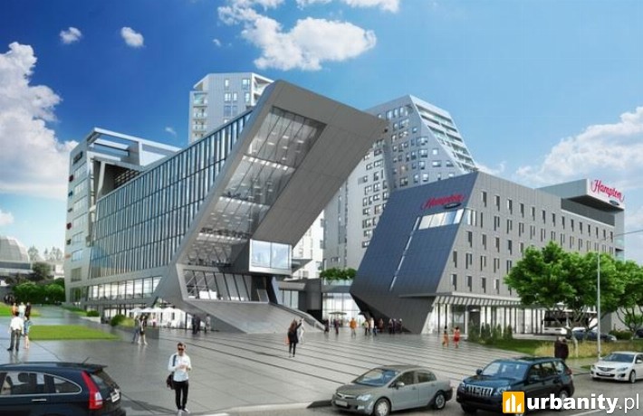 Hotel Hampton by Hilton w kompleksie Centaurus