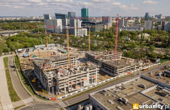 Central Garden - budowa maj 2020 r.