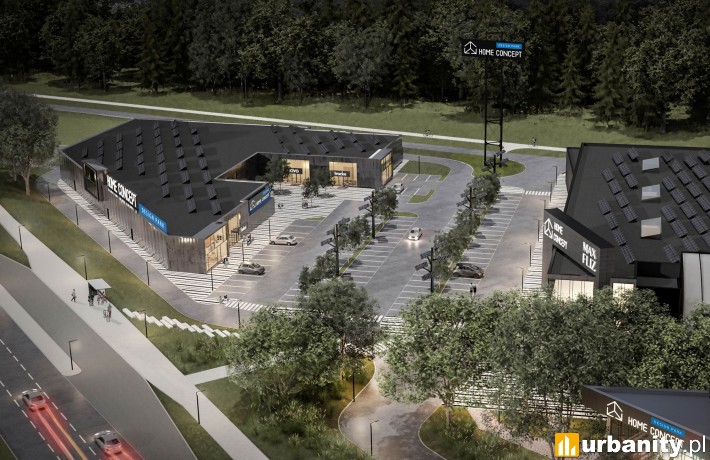 Home Concept Design Park w Katowicach - wizualizacja, materiały prasowe