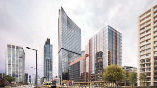 Projekt inwestycji biurowej LightOn na Woli, wiz. materiały inwestora
