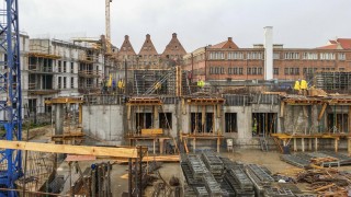W Gdańsku postępuje budowa kompleksu Nowa Motława