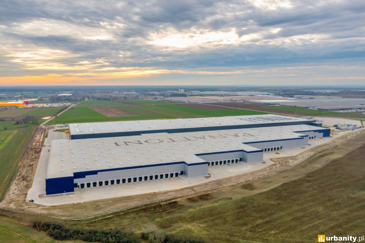 Ogromny kompleks magazynowy koło Poznania już gotowy