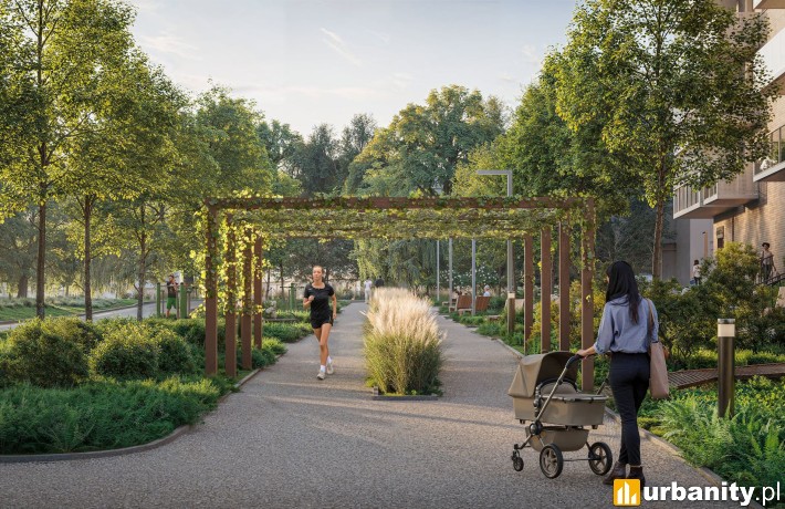 Park MIŁO.sfera przy Nowych Promenadach, wiz. materiały dewelopera