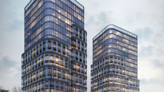 Projekt inwestycji w miejsce dawnego kina Romantica, wiz. Kamiński Bojarowicz Architekci
