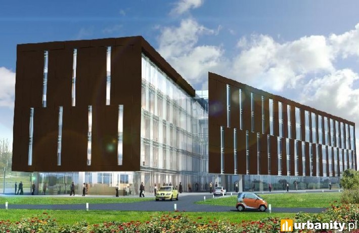 Wizualizacja biurowca Skalar Office Center