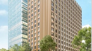 Pierwszy hotel The Cloud One w Warszawie osiągnął docelową wysokość 55 metrów