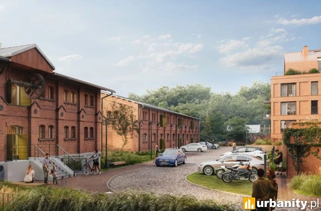 Projekt inwestycji przy Tymienieckiego 33 w Łodzi, wiz. materiały dewelopera