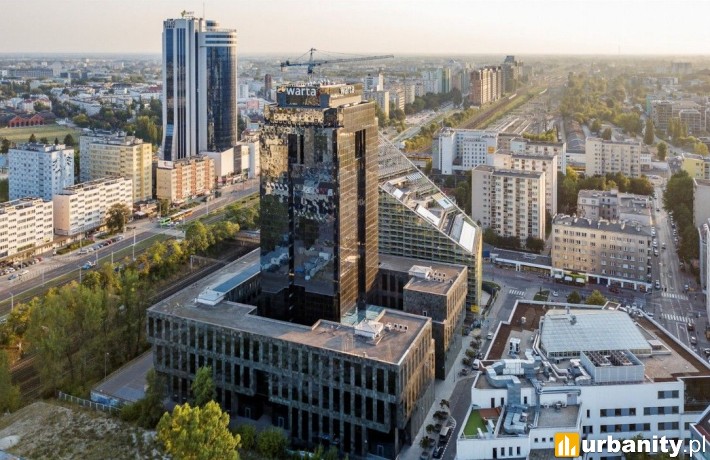 Tak prezentuje się sąsiedztwo sprzedanej działki przez Pocztę Polską, fot. materiały inwestora