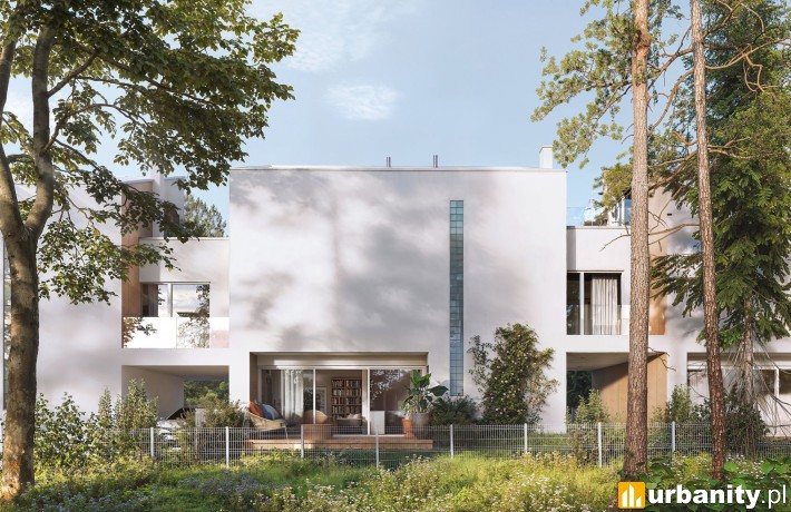 projekt inwestycji Zachodnia Wesoła w Warszawie, wiz. materiały dewelopera