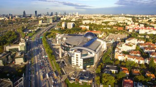 Biura na terenie centrum handlowego Blue City w Warszawie