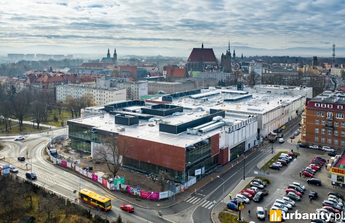 Postęp prac na budowie Dekady Nysa - styczeń 2020 r. (materiały prasowe)
