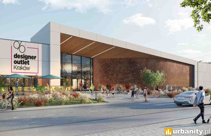 Designer Outlet Kraków, wizualizacja, wiz. materiały inwestora