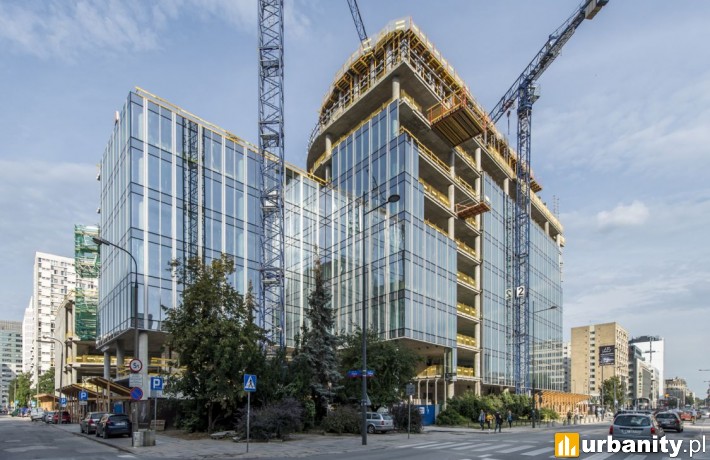 Postęp prac na budowie Mennica Legacy Tower