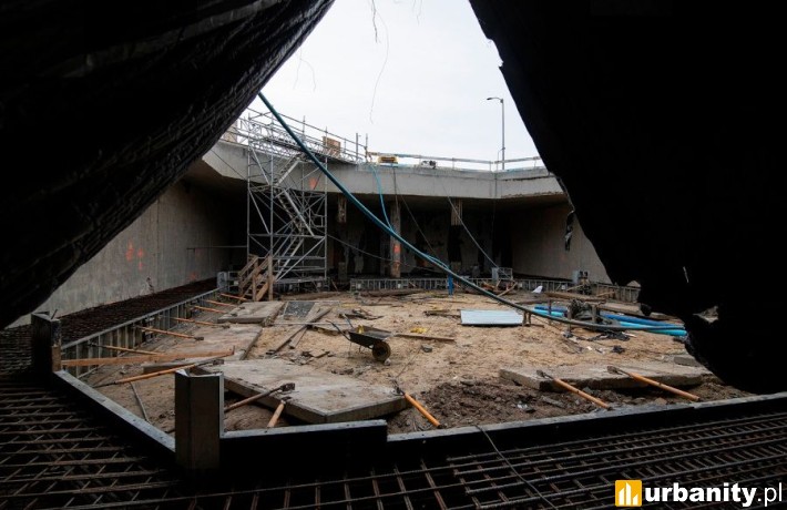 Postępuje budowa metra na Bemowie, fot. Maciej Czerski, Metro Warszawskie