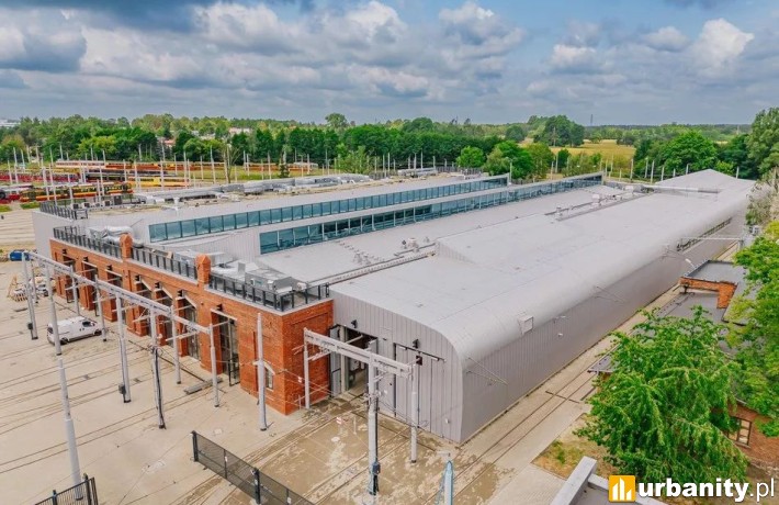 Nowa zajezdnia Chocianowice prawie gotowa, fot. LODZ.PL