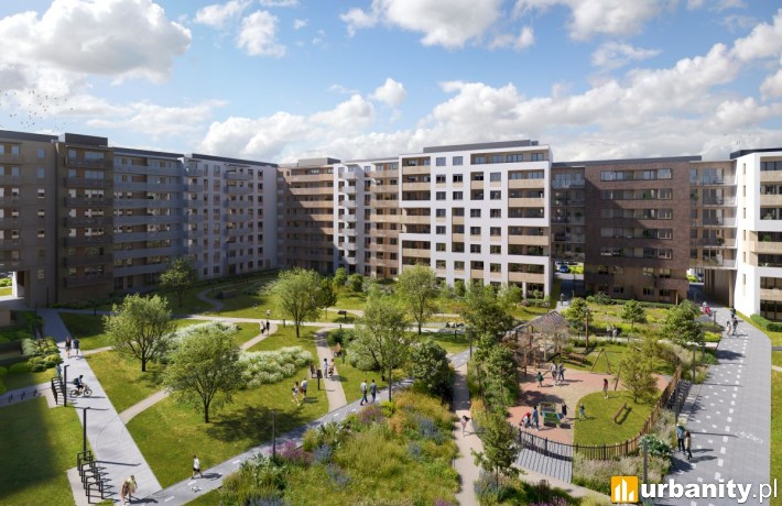 Nowy Grabiszyn we Wrocławiu - wizualizacja