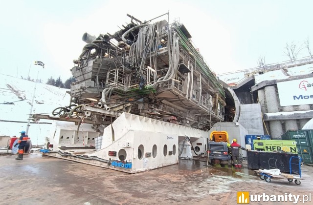 Na budowie drogi ekspresowej S19 Rzeszów Południe - Babica, fot. GDDKiA