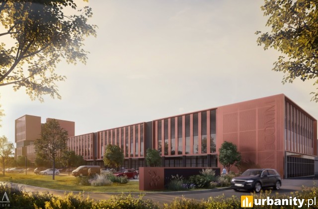 Nowy hub biznesowy przy Szosie Bydgoskiej, wiz. BUKA Architektura