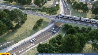 Tak wyglądać będzie dwupoziomowe skrzyżowanie w Tomaszowie Mazowieckim