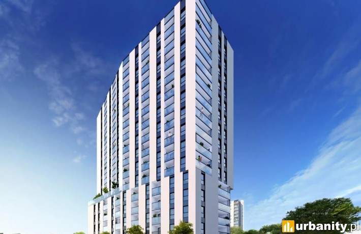 Wizualizacja inwestycji Apartamenty Mogilska w Krakowie