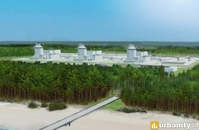 W Polsce, na Pomorzu powstanie pierwsza elektrownia jądrowa, wiz. materiały inwestora