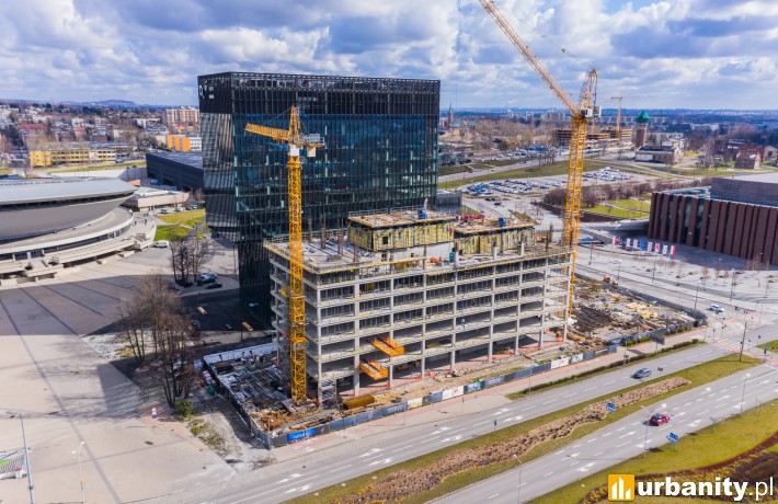 Postęp prac na budowie .KTW II - kwiecień 2020 r. (fot. TDJ Estate)