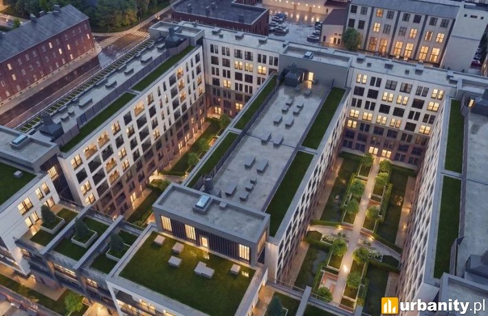 Nowa Tkalnia - projekt inwestycji, wiz. materiały inwestora