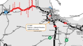16-kilometrowy fragment S7 Obwodnicy Metropolii Trójmiejskiej (OMT), fot. GDDKiA