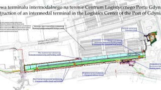 Projekt terminala intermodalnego w Gdyni, fot. materiały inwestora