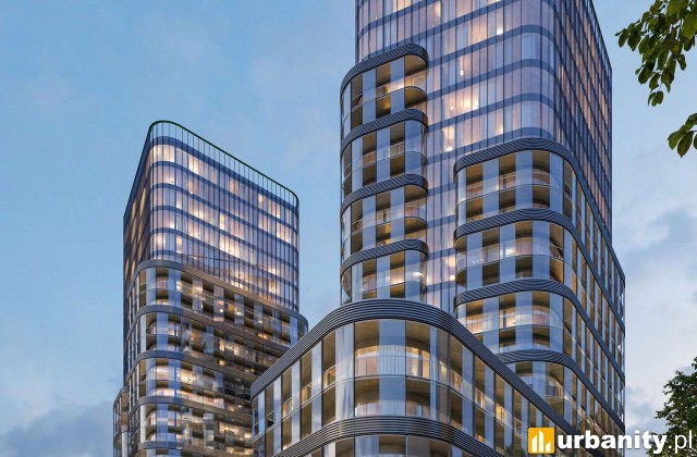 Projekt inwestycji w miejsce dawnego kina Romantica, wiz. Kamiński Bojarowicz Architekci